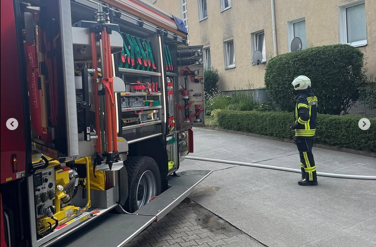 B2, Warnsignal aus Wohnung(Rauchmelder)