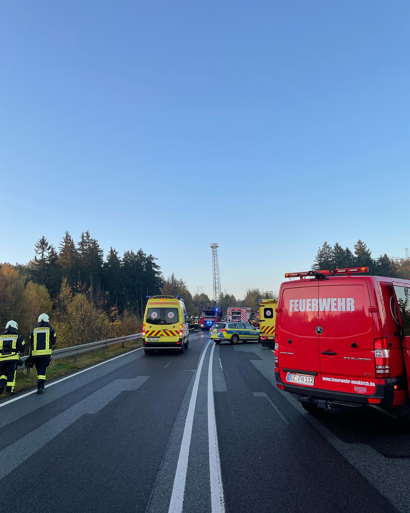 Einsatz der Feuerwehr Schmölln-Putzkau