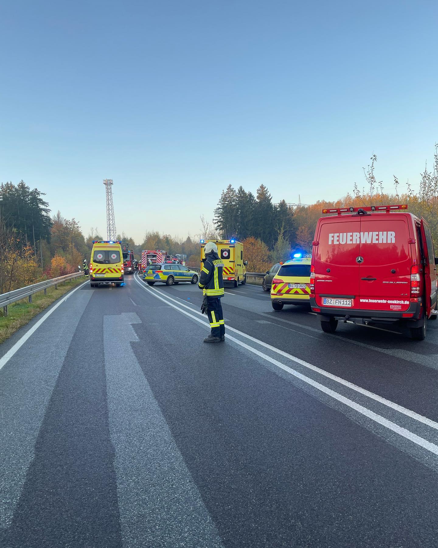 Einsatz der Feuerwehr Schmölln-Putzkau