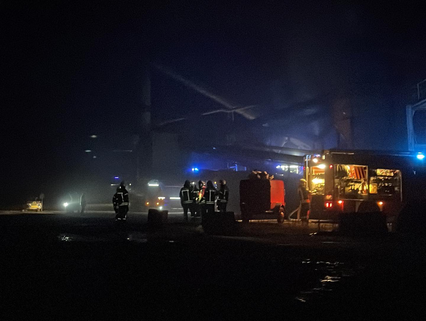 Einsatz der Feuerwehr Schmölln-Putzkau