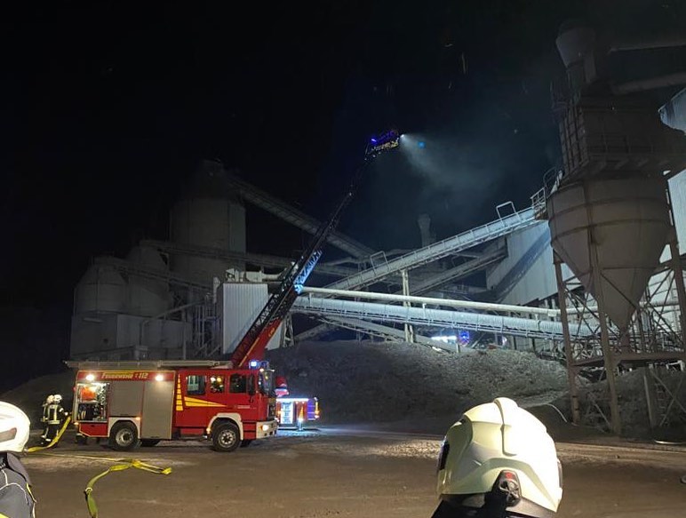 Einsatz der Feuerwehr Schmölln-Putzkau