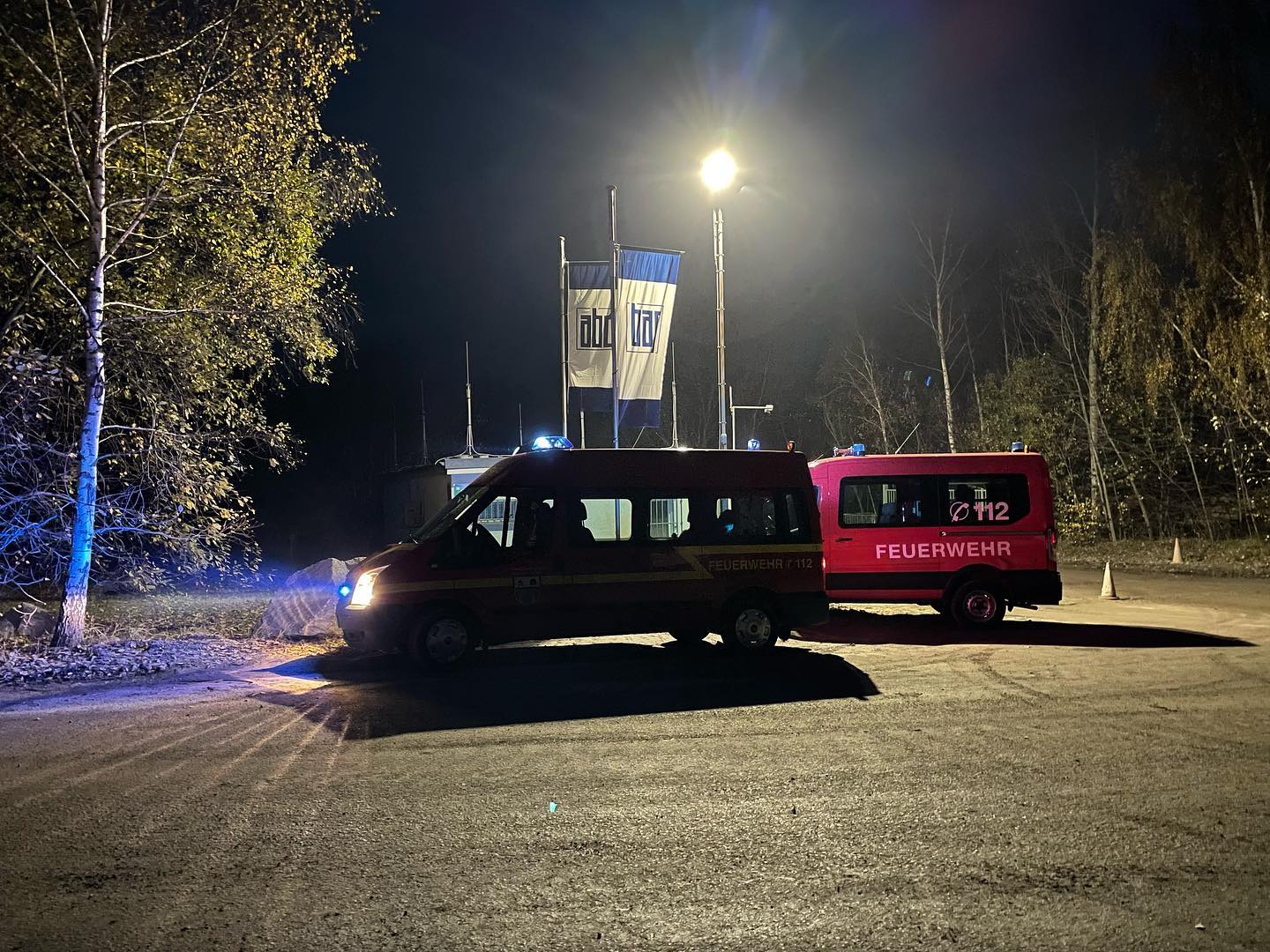 Einsatz der Feuerwehr Schmölln-Putzkau