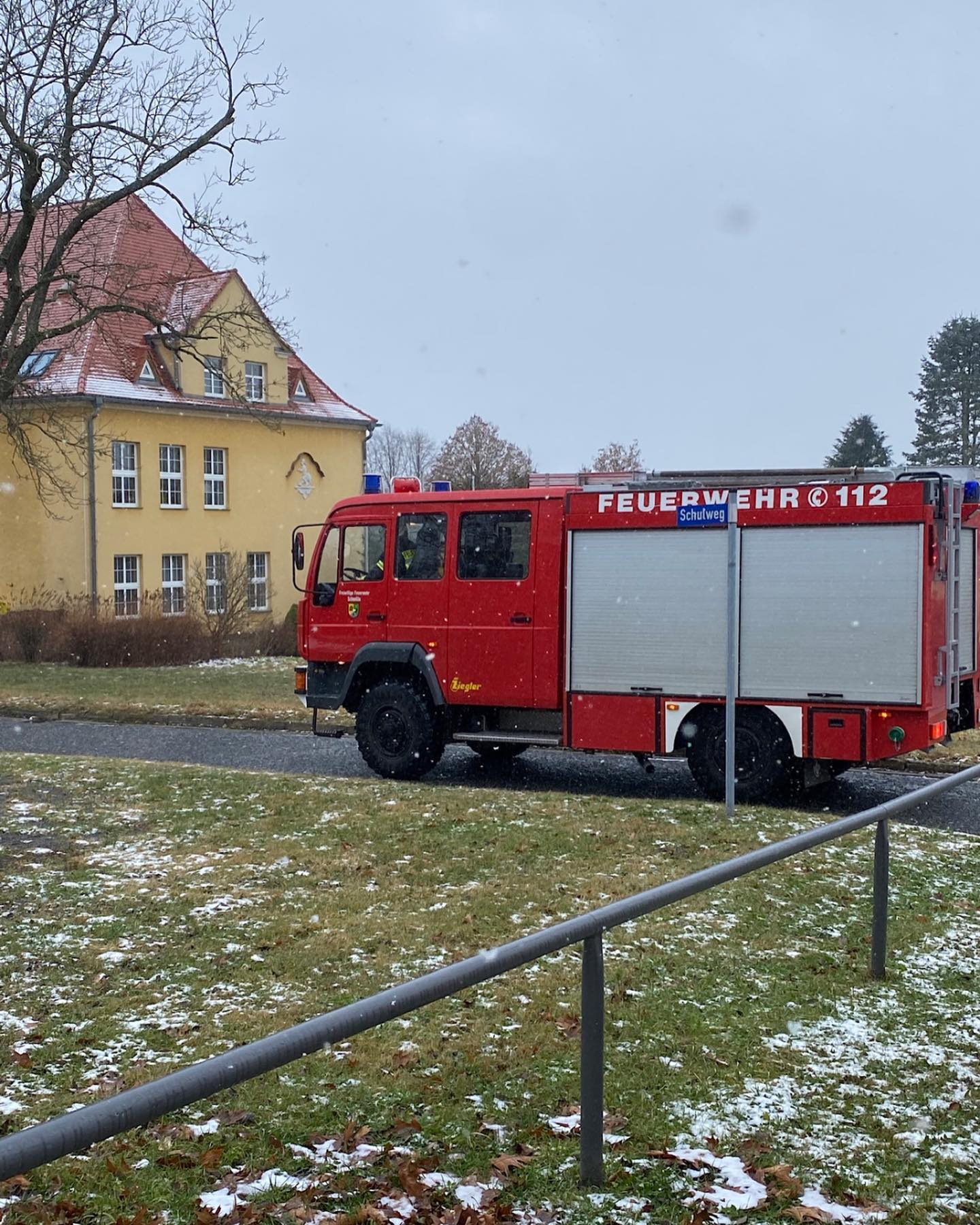 Einsatz der Feuerwehr Schmölln-Putzkau