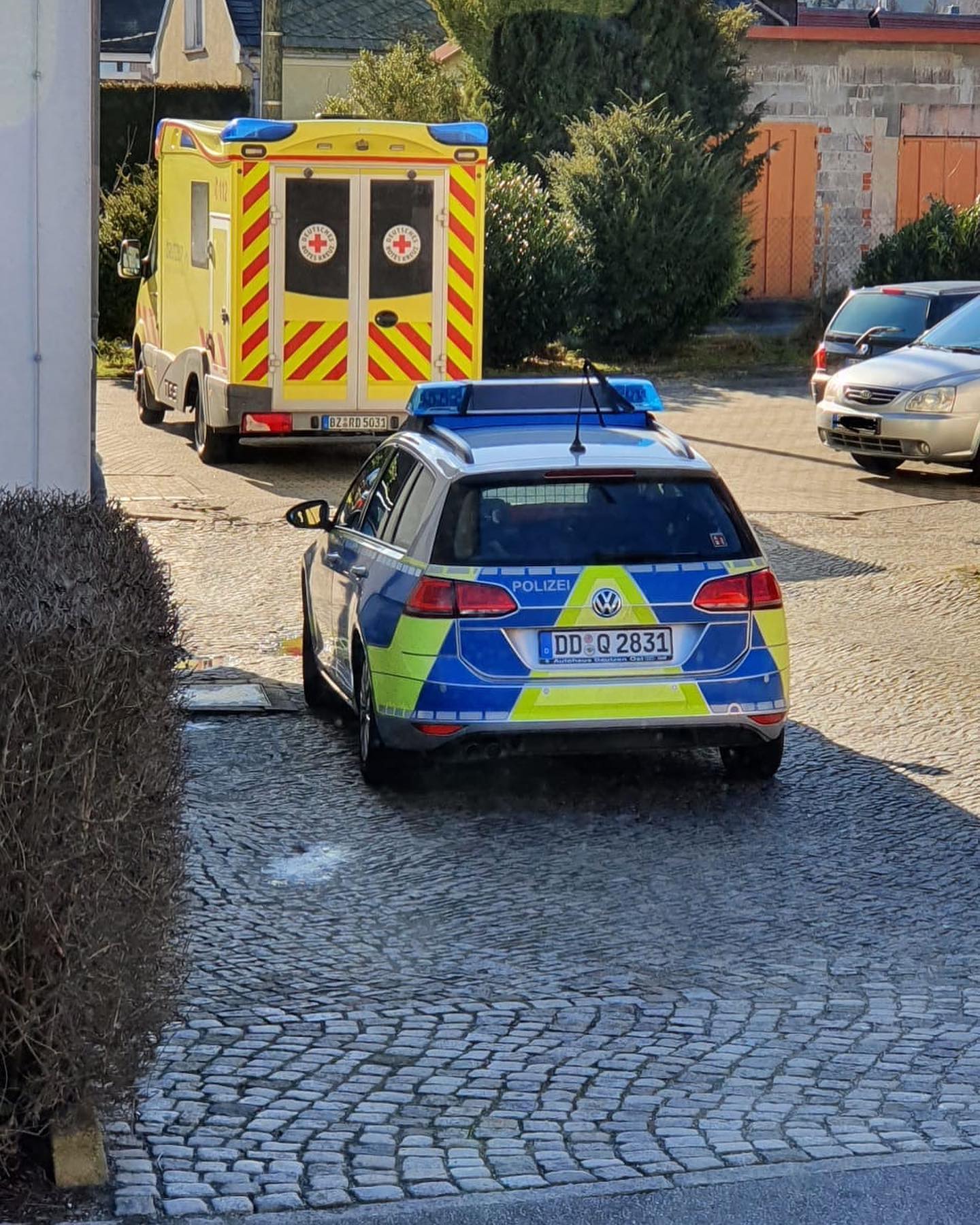 Einsatz der Feuerwehr Schmölln-Putzkau