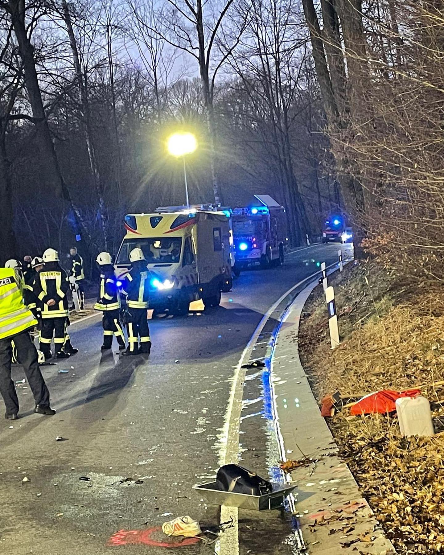 Einsatz der Feuerwehr Schmölln-Putzkau
