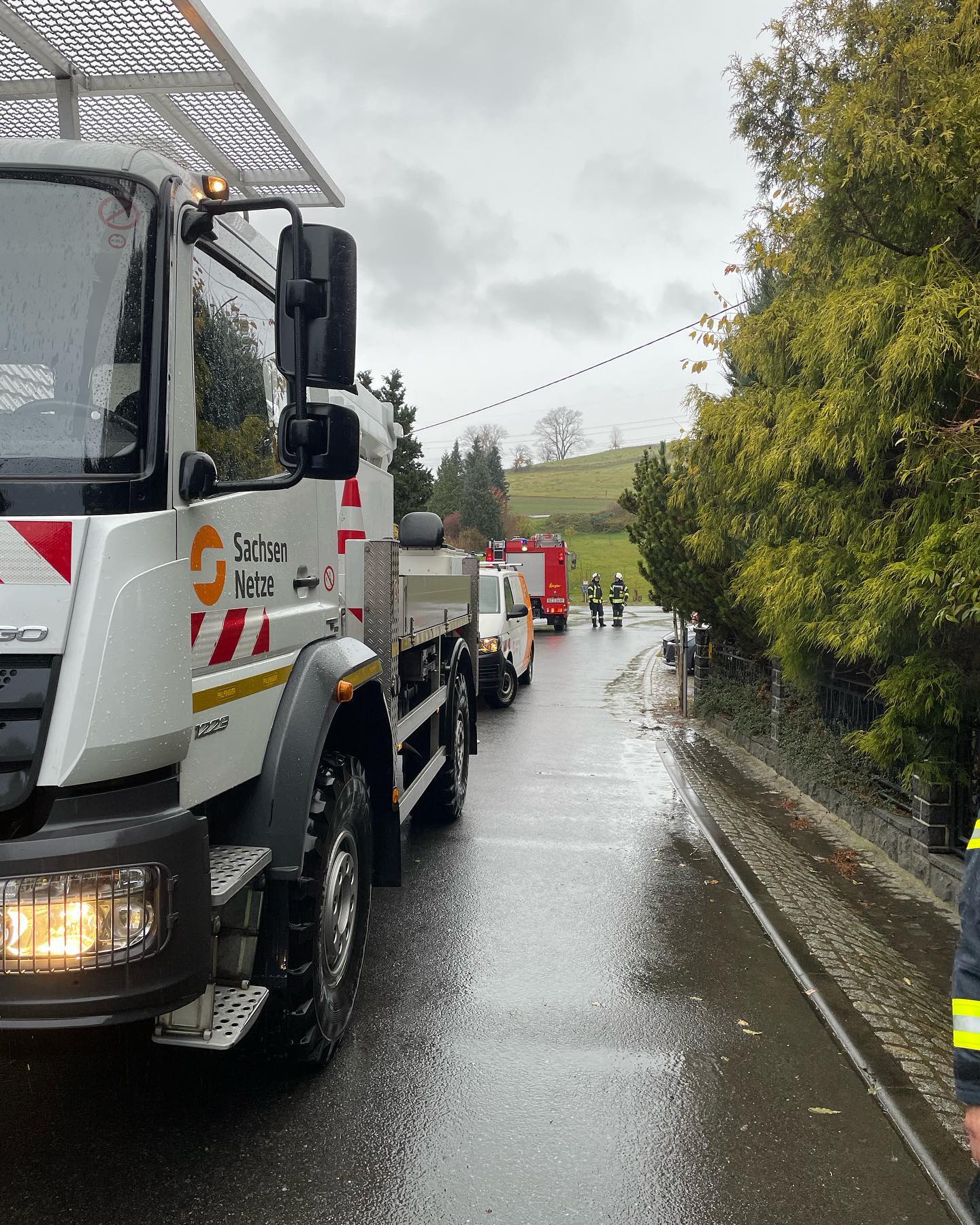 Einsatz der Feuerwehr Schmölln-Putzkau