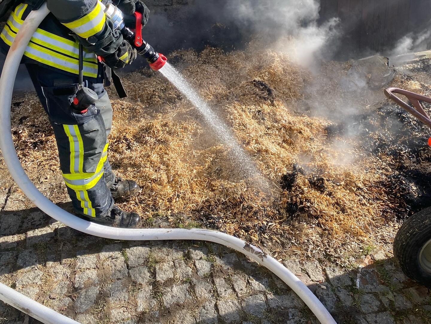 Einsatz der Feuerwehr Schmölln-Putzkau