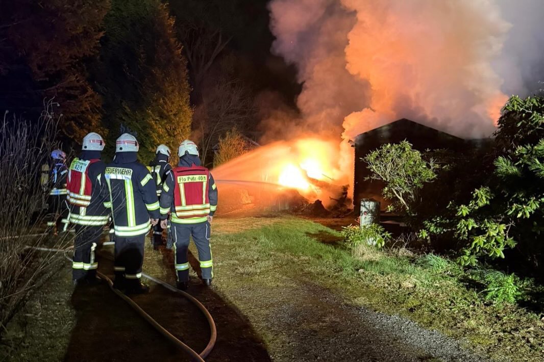 Einsatz der Feuerwehr Schmölln-Putzkau