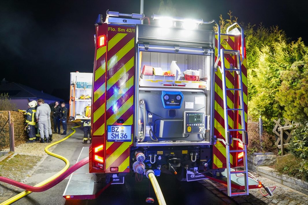 Einsatz der Feuerwehr Schmölln-Putzkau