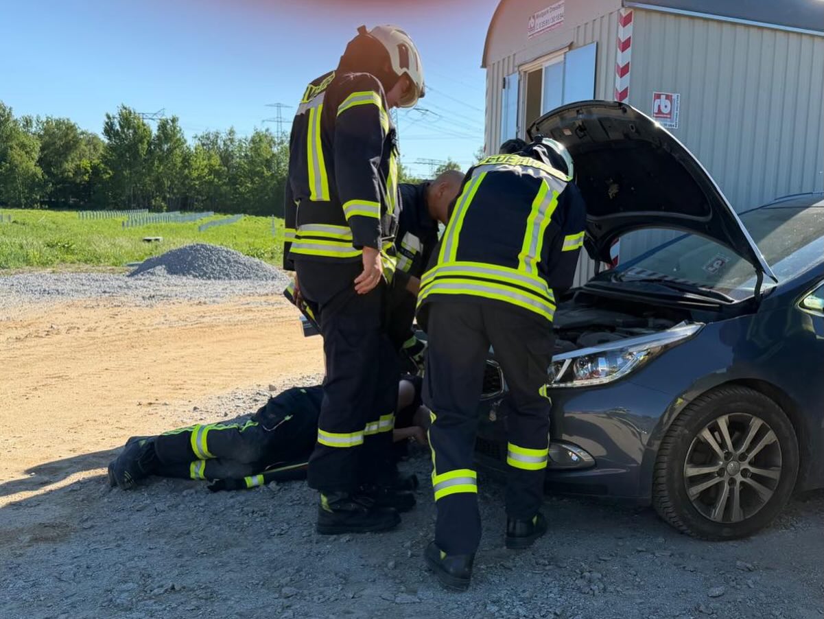 Einsatz der Feuerwehr Schmölln-Putzkau