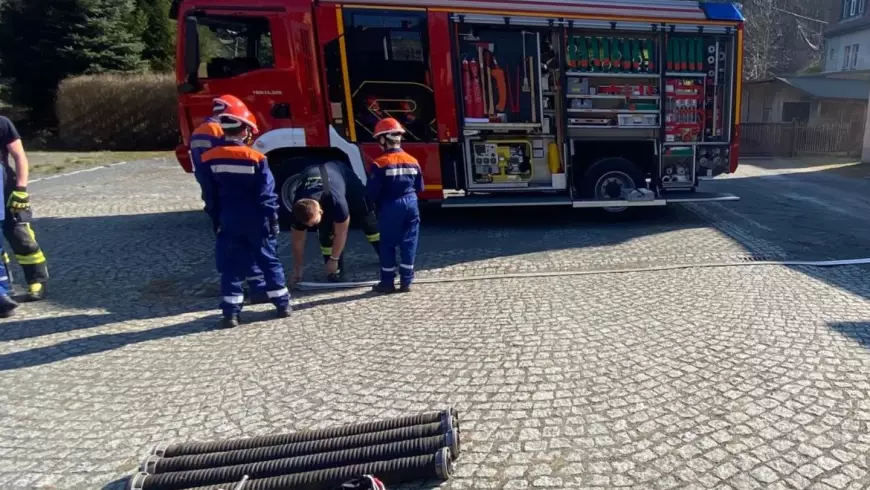 Am 22.03.2025 haben unsere Löschzwerge für die Jugendflamme 1 geübt.