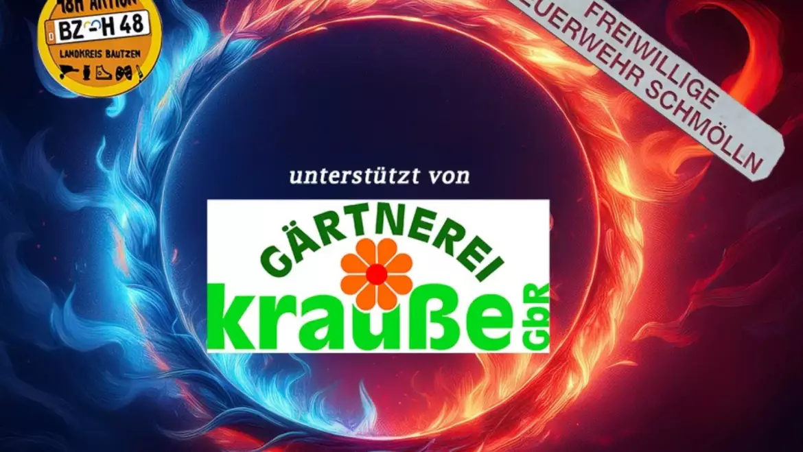 Wir bedanken uns bei der Firma Farben Nitsche und der Gärtnerei Krauße aus Bischofswerda f