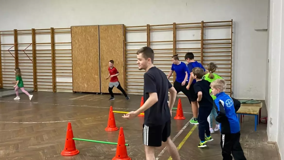 Zu unseren heutigen Dienst ist Sport dran, hier haben unsere Löschzwerge ihre Sportliche S