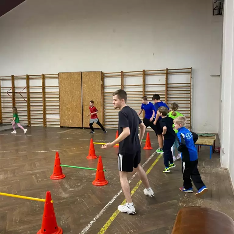 Zu unseren heutigen Dienst ist Sport dran, hier haben unsere Löschzwerge ihre Sportliche S