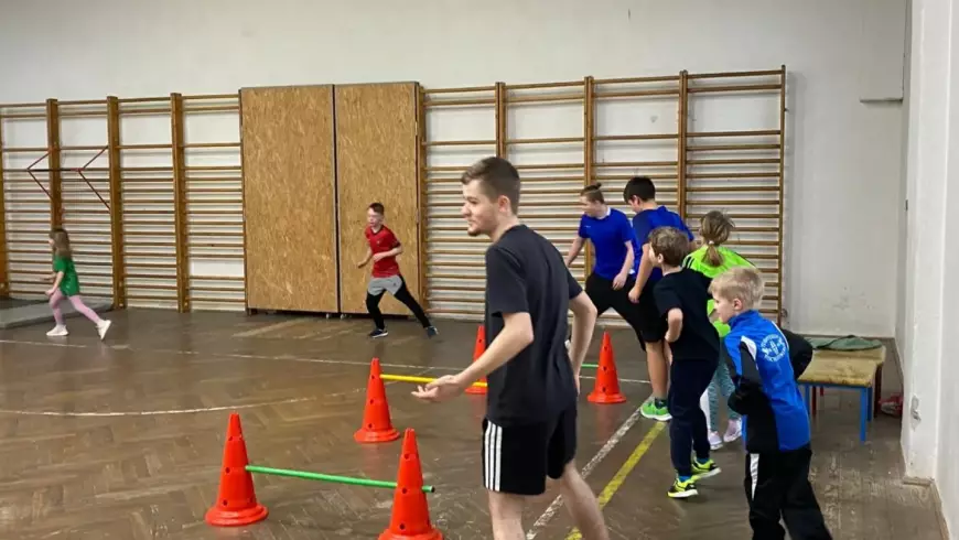 Zu unseren heutigen Dienst ist Sport dran, hier haben unsere Löschzwerge ihre Sportliche S