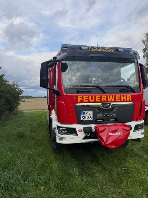 Feuerwehr Schmölln-Putzkau: B1, Heckenbrand